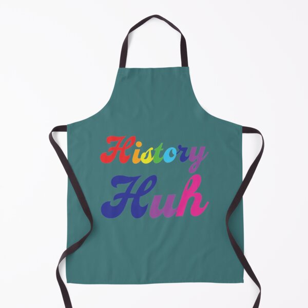 Item preview, History, Huh Red, White, and Royal Blue Quote designed and sold by Heathdobbs.
