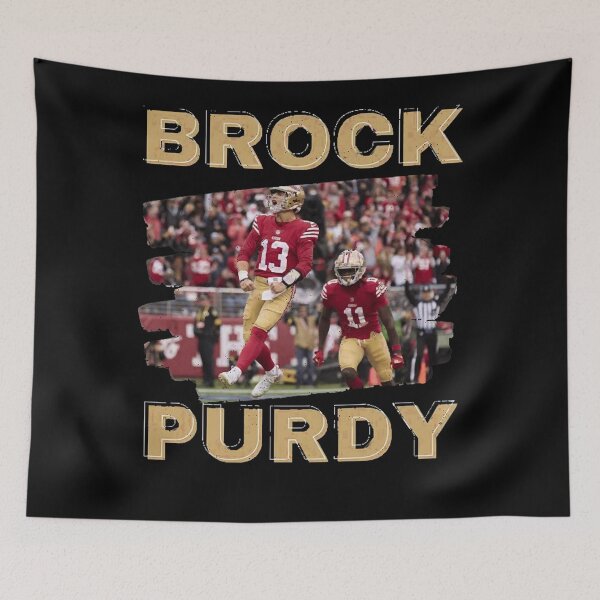Item preview, brock purdy celberating designed and sold by ShopArtMcfarla.