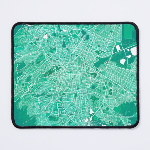Item preview, Mexico City Map - Watercolor designed and sold by deMAP.