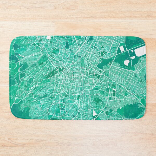 Item preview, Mexico City Map - Watercolor designed and sold by deMAP.