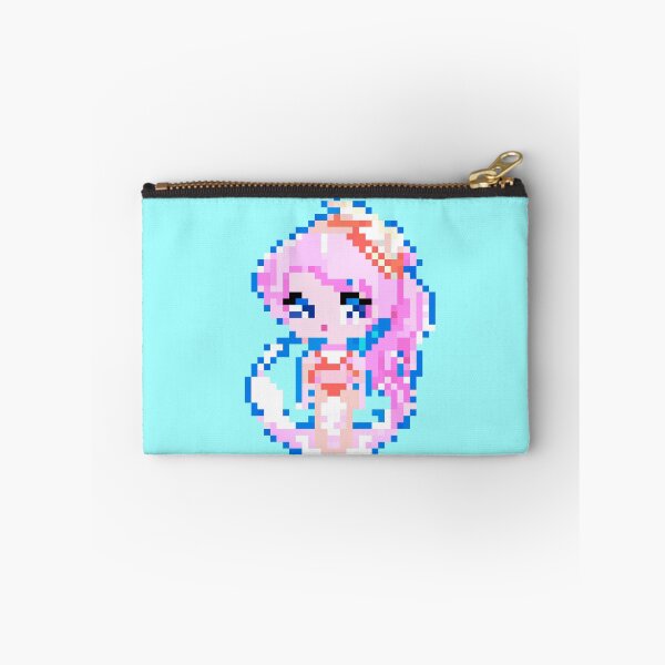 Item preview, Kawaii Mermaid Anime Style Pixel Art designed and sold by Puristock.