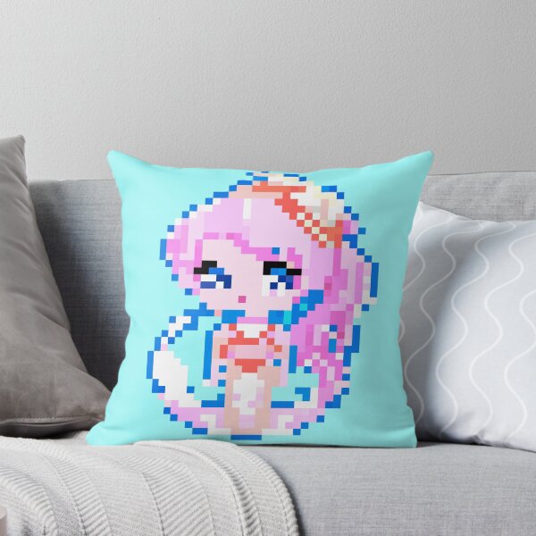 Item preview, Kawaii Mermaid Anime Style Pixel Art designed and sold by Puristock.