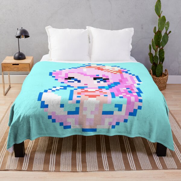 Item preview, Kawaii Mermaid Anime Style Pixel Art designed and sold by Puristock.