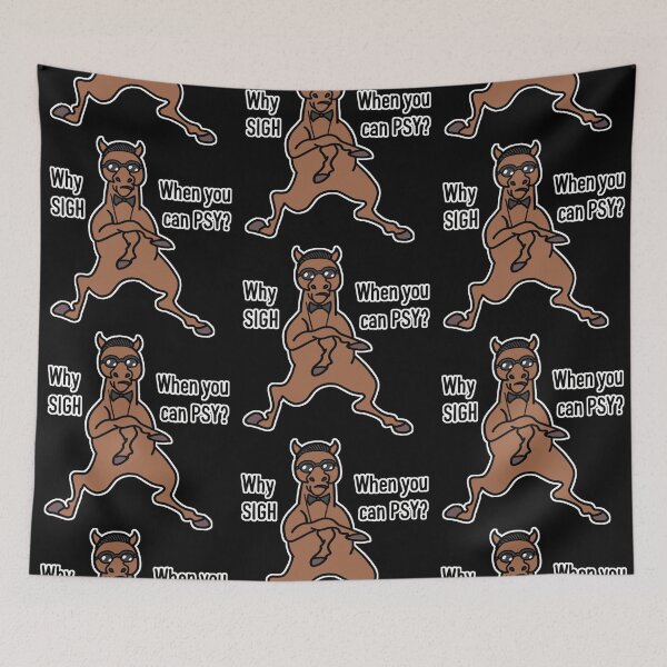 Item preview, Why sigh, when you can PSY? designed and sold by DianneYoon.