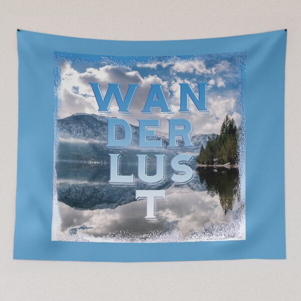 Item preview, Wanderlust - Mountains designed and sold by Hell-Prints.