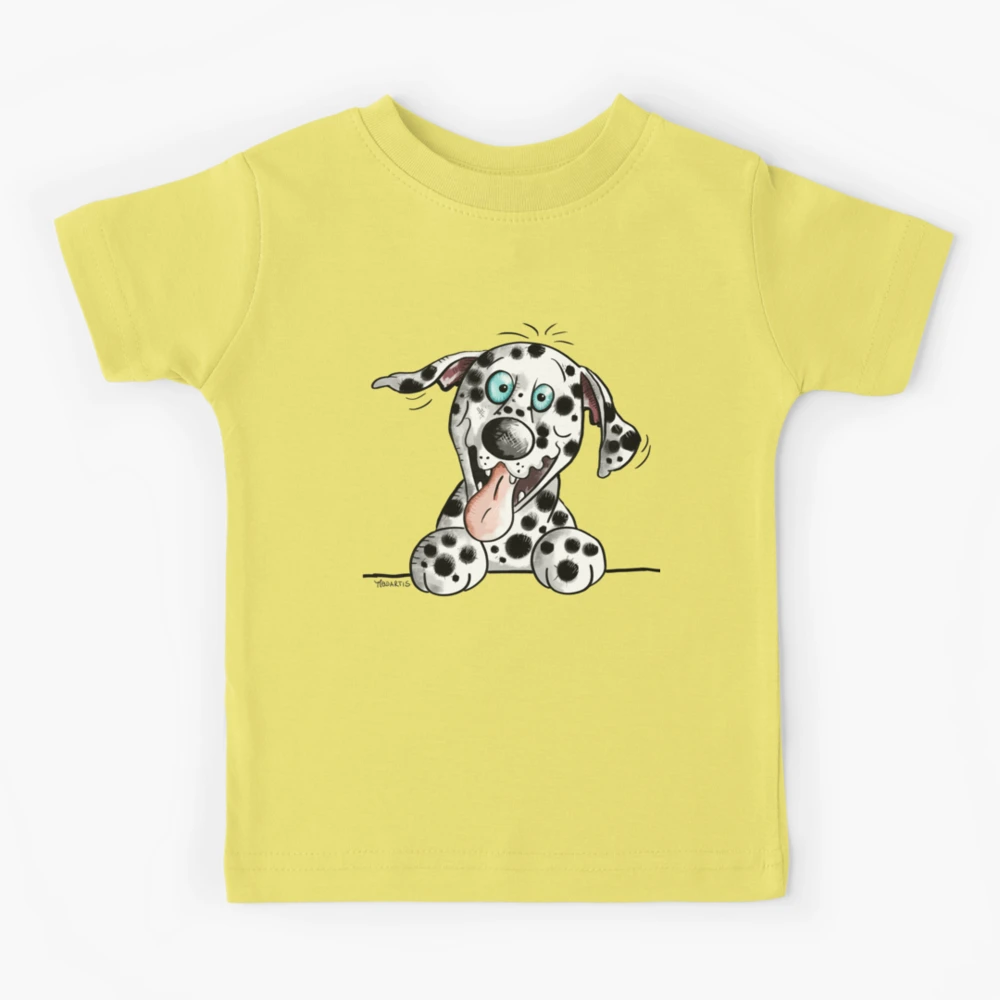 Dalmatian Dog Costume Shirt Kids Animal Funny Halloween T-Shirt