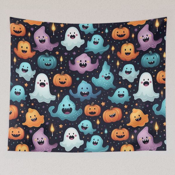 Item preview, Spooky Cute Halloween Seamless Patterns designed and sold by sfwArt.