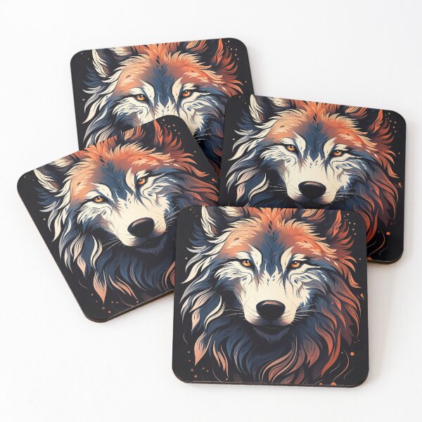 Item preview, Wolf designed and sold by Graphoteka.
