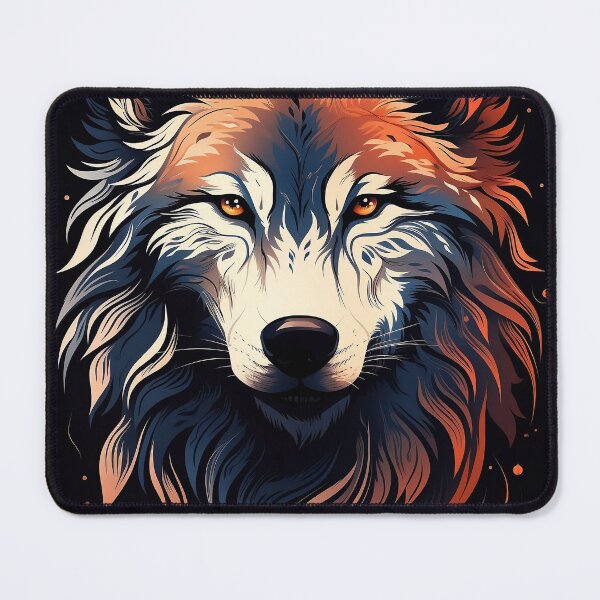 Item preview, Wolf designed and sold by Graphoteka.