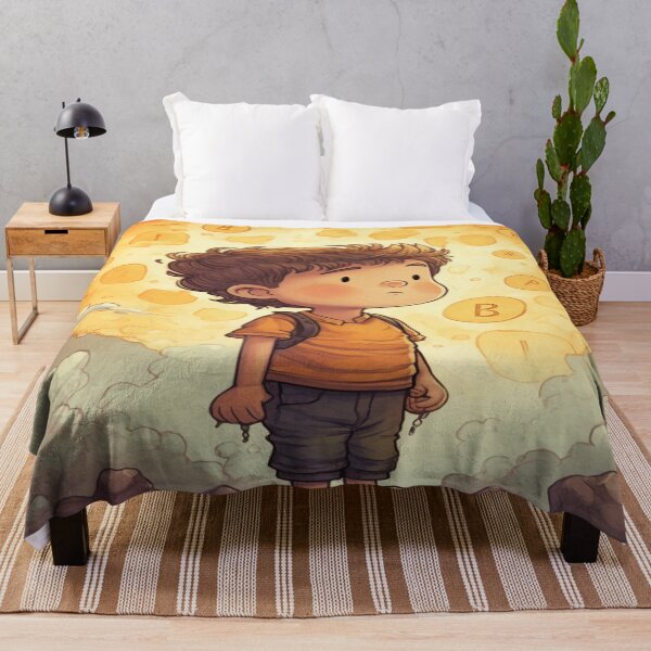 Item preview, Crypto boy Bitcoin cartoon designed and sold by Procerto.