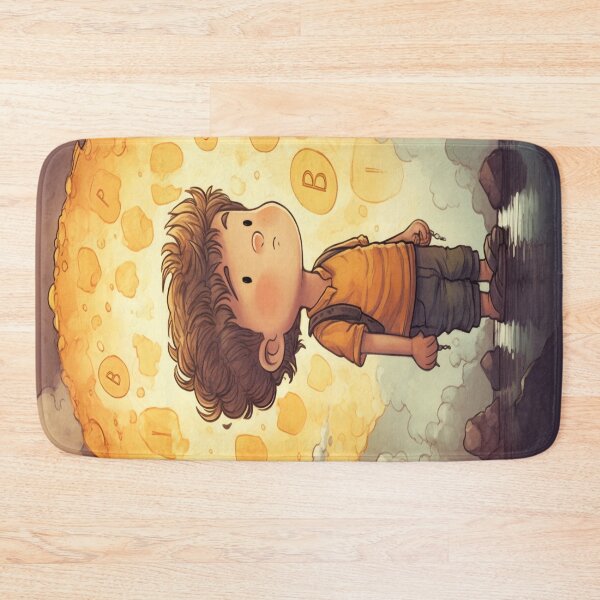 Item preview, Crypto boy Bitcoin cartoon designed and sold by Procerto.