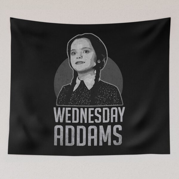 Item preview, Wednesday Addams Scary designed and sold by MarauderPeters.