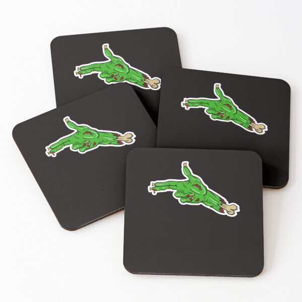 Item preview, green broken gun shaped zombie hand designed and sold by KIWANLEYLAND.