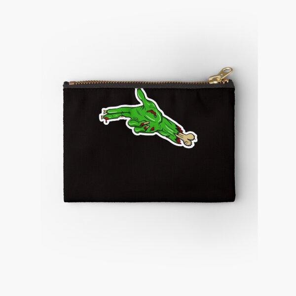 Item preview, green broken gun shaped zombie hand designed and sold by KIWANLEYLAND.