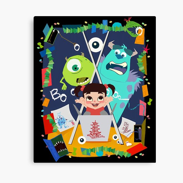 monsters inc  Art Board Print for Sale by mamba store