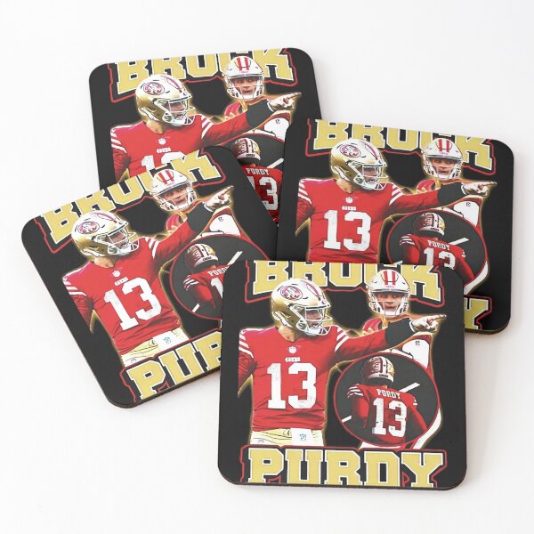 Item preview, brock purdy football 49ers poster designed and sold by ShopArtMcfarla.
