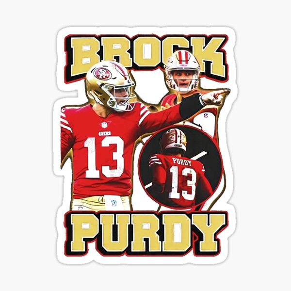 Brock Purdy Mr. Irrelevant Sticker for Sale by parkeralbin