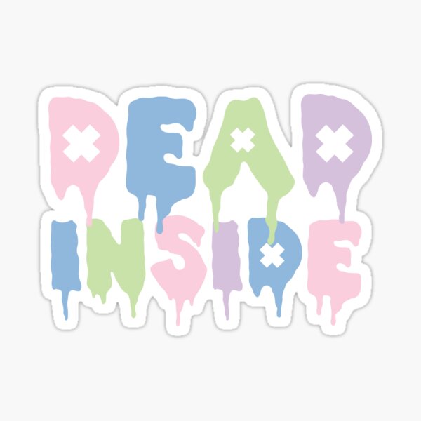 Item preview, Pastel Goth / Dead Inside / Kawaii Creepy Cute designed and sold by altees.