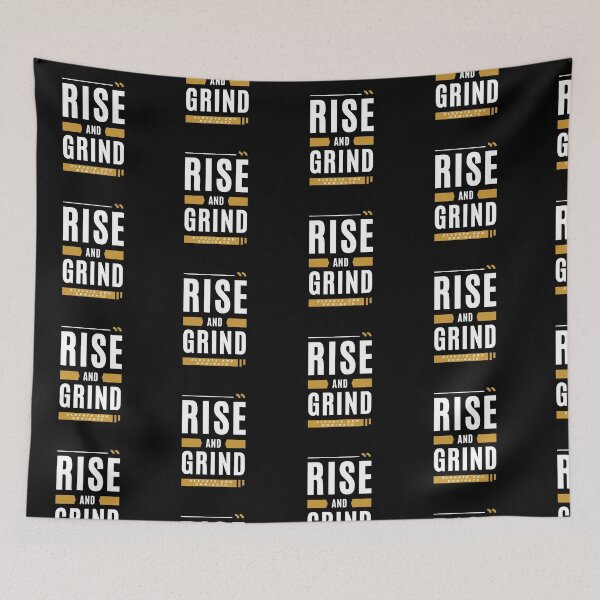 Item preview, Rise And Grind designed and sold by Zen Fit.