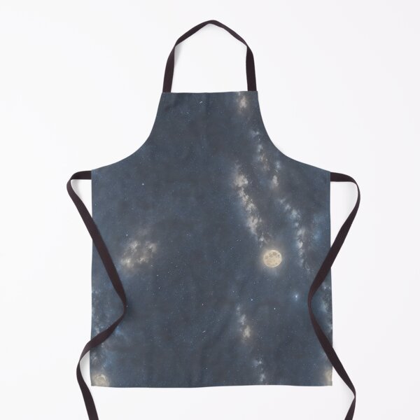 Item preview, Space, Starry Night with bright moons designed and sold by Rothnaric.