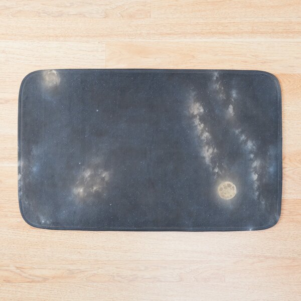 Item preview, Space, Starry Night with bright moons designed and sold by Rothnaric.