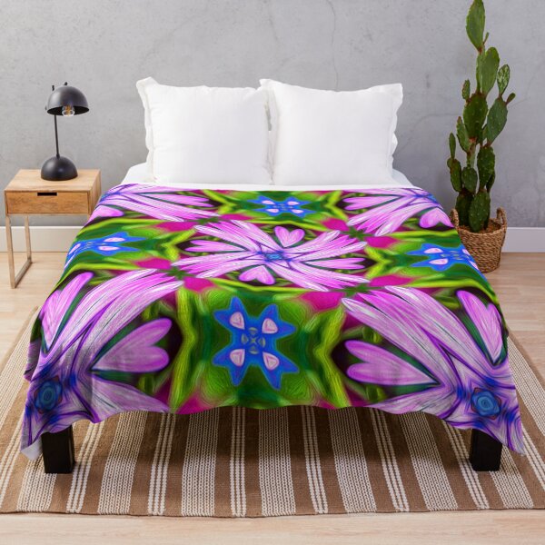 Item preview, Purple Daisy Pattern designed and sold by Patternflower.