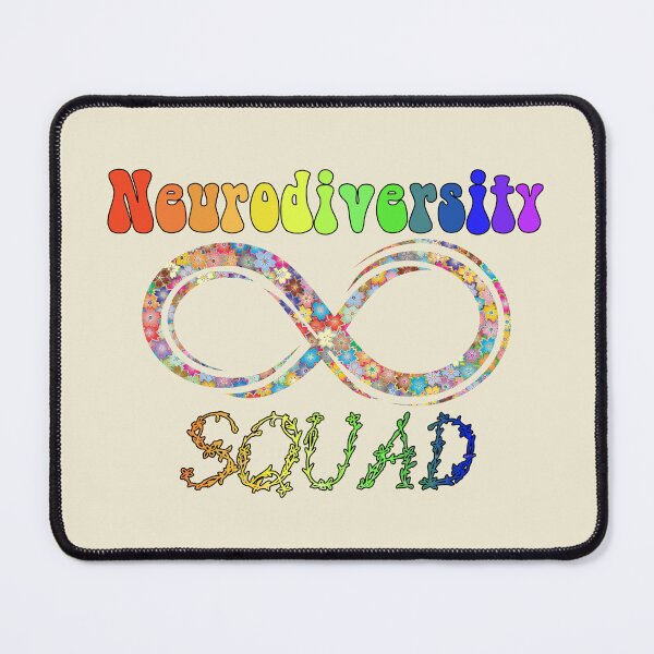 Item preview, Neurodiversity Squad Special Education Inspirational Quote designed and sold by tamdevo1.