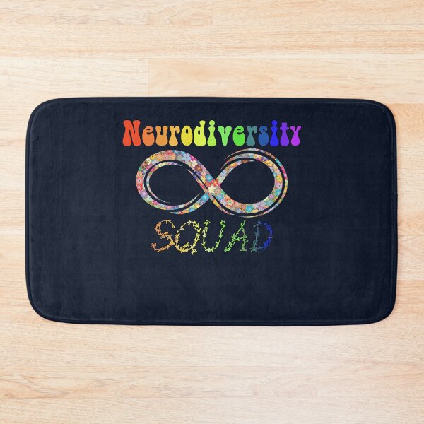 Item preview, Neurodiversity Squad Special Education Inspirational Quote designed and sold by Cute & Sassy Custom Gifting Boutiques.