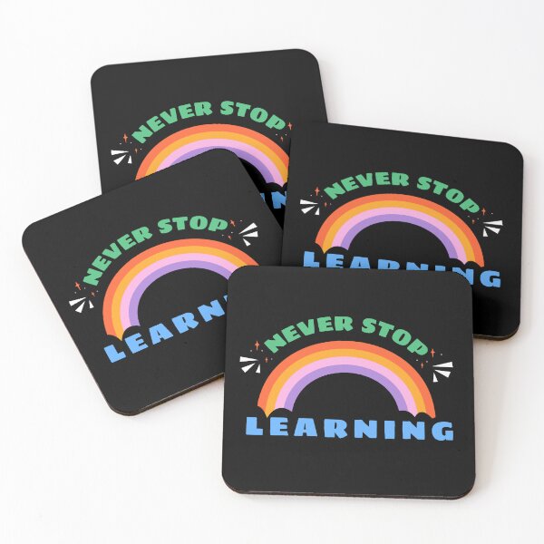 Item preview, Never Stop Learning designed and sold by IvanaGraphics.