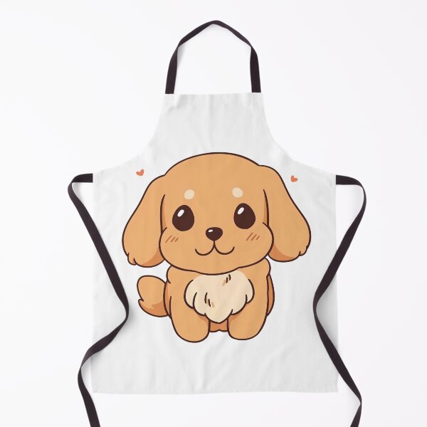 Item preview, Cute Kawaii Golden Retriever Dog Puppy Smiling designed and sold by CozyKawaiiArt.