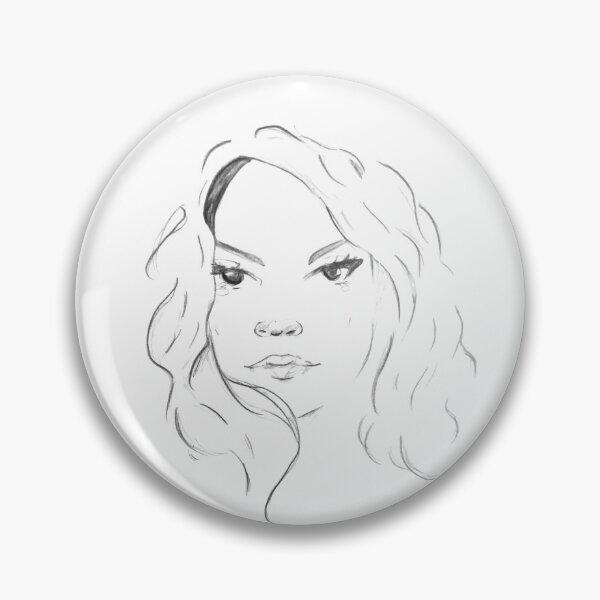 Item preview, woman one line drawing designed and sold by LecarnetdeLeo.