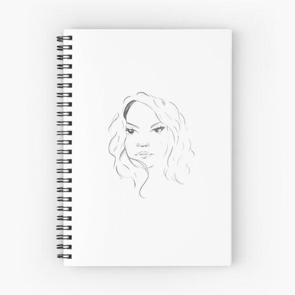 Item preview, woman one line drawing designed and sold by LecarnetdeLeo.