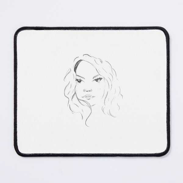 Item preview, woman one line drawing designed and sold by LecarnetdeLeo.
