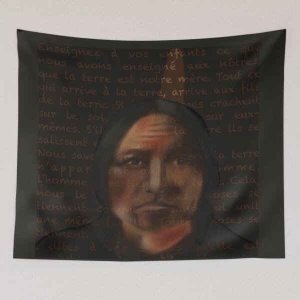Item preview, sitting bull quote designed and sold by itkacreations.