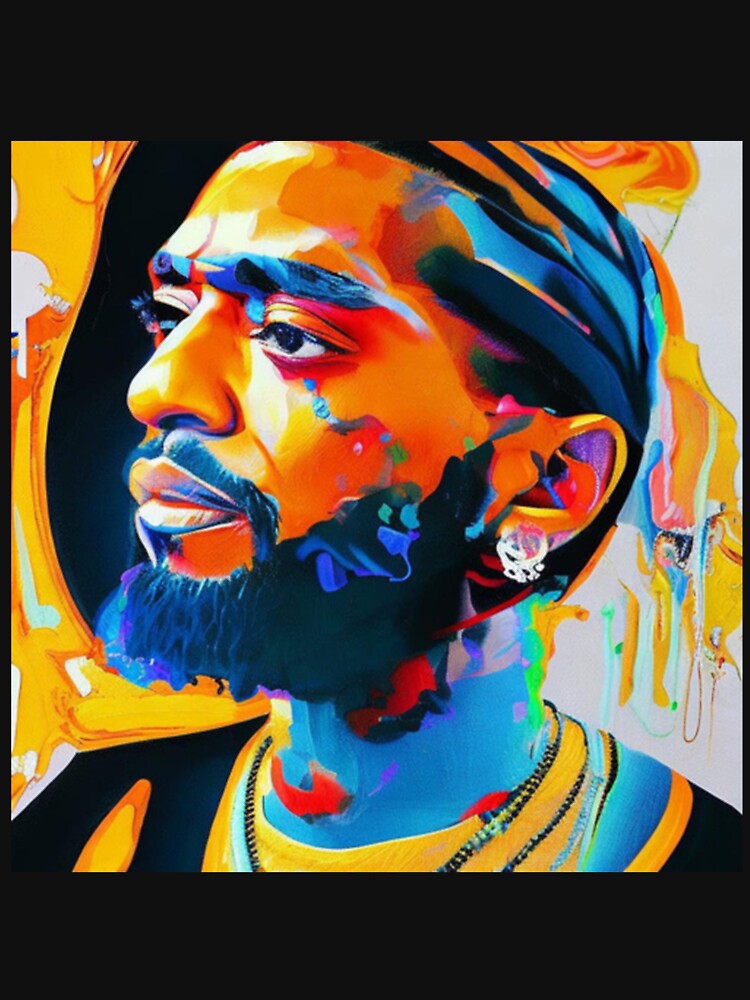 Nipsey Hussle Side Profile With Eye Magnet for Sale by luzerome