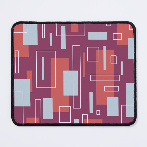 Item preview, Modern Abstract Art Geometric Pattern Blue Purple designed and sold by ObsidianDaz.