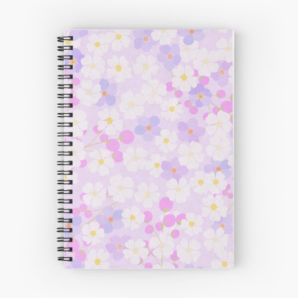 Item preview, Bonitas flores en colores pastel: rosa, blanco, morado. designed and sold by KizzyW.