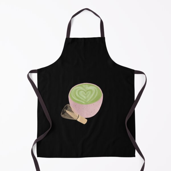 Item preview, Matcha Latte With Bamboo Whisk designed and sold by TakovaCitliva.
