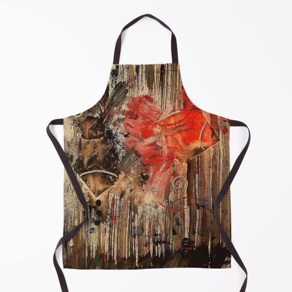 Item preview, Abstract Fish Black and Red designed and sold by Anchalee Montag.