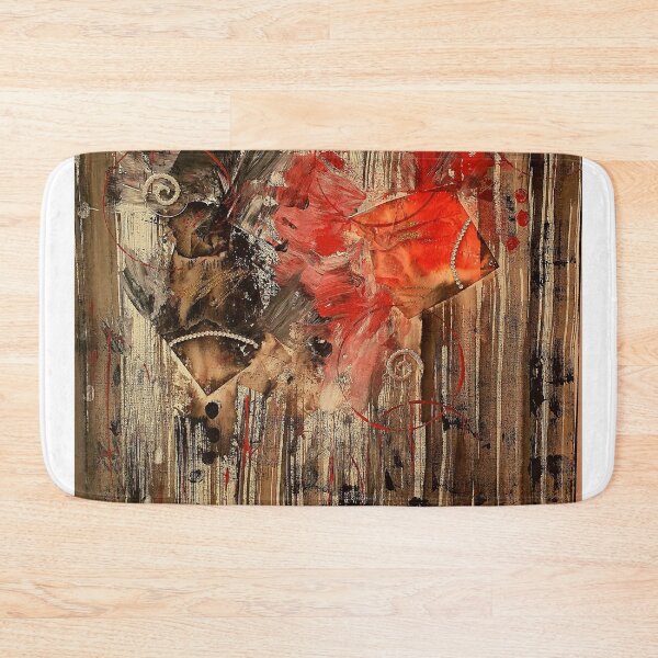 Item preview, Abstract Fish Black and Red designed and sold by Anchalee Montag.