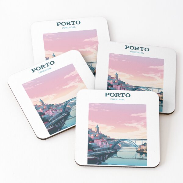 Artikelvorschau, Stadt Porto Portugal entworfen und verkauft von ReachForArt.