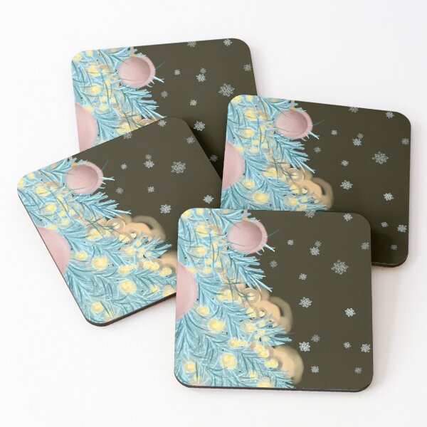 Item preview, xmas night designed and sold by Whimsy Pose Illustrations.