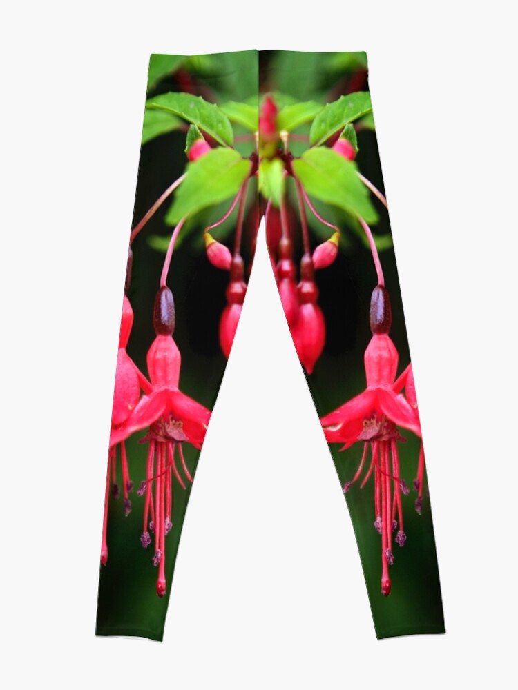 Alternate view of Fuchsia Hedge at Loch Na Fooey 3 Leggings
