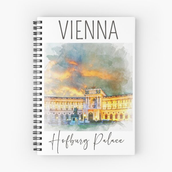Item preview, A Watercolor Design of the Hofburg Palace in Vienna - Austria designed and sold by Sketch-Shack.