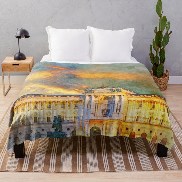 Item preview, A Watercolor Design of the Hofburg Palace in Vienna - Austria designed and sold by Sketch-Shack.