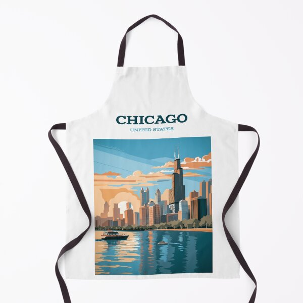 Item preview, City of Chicago United States designed and sold by ReachForArt.