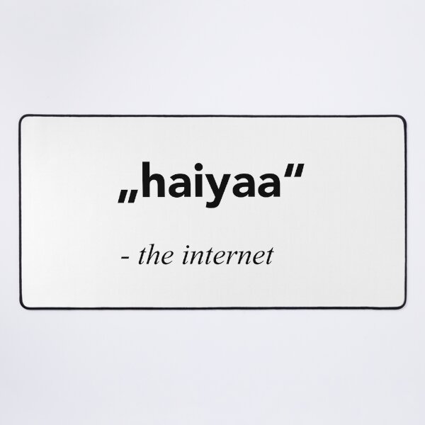 Item preview, Haiyaa - the internet designed and sold by Pixelboys.