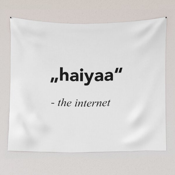 Item preview, Haiyaa - the internet designed and sold by Pixelboys.