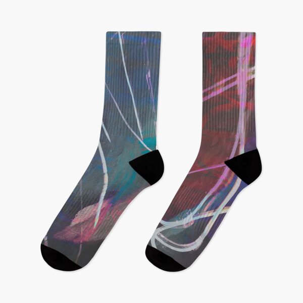 Item preview, Pink and blue abstraction designed and sold by ViridisArt.