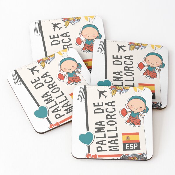 Item preview, Palma de Mallorca Spain Boarding Pass designed and sold by funnylifeusa.